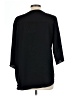 Unbranded 100% Polyester Black 3/4 Sleeve Blouse Size L - photo 2