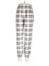 Hesperus 100% Polyester Plaid Ivory Casual Pants Size L - photo 1