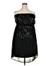 Lane Bryant 100% Polyester Stars Black Cocktail Dress Size 18 - 20 Plus - photo 1