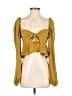 Tularosa Gold 3/4 Sleeve Blouse Size S - photo 1