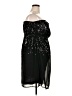Lane Bryant 100% Polyester Stars Black Cocktail Dress Size 18 - 20 Plus - photo 4