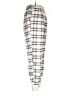 Hesperus 100% Polyester Plaid Ivory Casual Pants Size L - photo 4