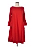 Unbranded Solid Red Casual Dress Size M (estimated) - photo 1