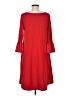 Unbranded Solid Red Casual Dress Size M (estimated) - photo 2