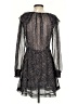 MNG 100% Polyester Paisley Gray Casual Dress Size 4 - photo 2