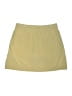 Green Tea Solid Yellow Casual Skirt Size XXL - photo 2