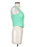 Express 100% Polyurethane Green Sleeveless Top Size XS - photo 4
