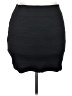 Xhilaration Solid Black Casual Skirt Size XXL - photo 1