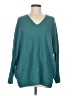 St. John Teal Wool Pullover Sweater Size M - photo 1