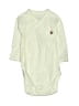 Petit Bateau 100% Cotton Solid Ivory Long Sleeve Onesie 0-3 MO / 3 MO - photo 1