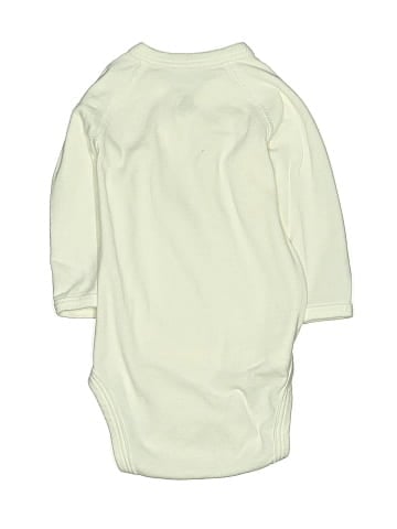 Petit Bateau Long Sleeve Onesie (view 2)