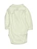 Petit Bateau 100% Cotton Solid Ivory Long Sleeve Onesie 0-3 MO / 3 MO - photo 2
