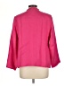 Talbots 100% Linen Pink Blazer Size 12W - photo 2