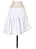 Shein 100% Polyester Solid White Casual Skirt Size 8 - 10 - photo 2