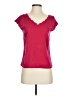 Express 100% Polyester Pink Short Sleeve Top Size XS - photo 1