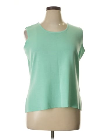 MING WANG Sleeveless T-Shirt (view 1)