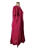 Talbots Solid Burgundy Casual Dress Size 14W - photo 4