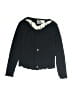 Color Circuit Black Cardigan Size 6X - photo 1