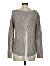 White House Black Market Metallic Silver Pullover Sweater Size S - photo 2