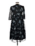 MAX 100% Polyester Black Cocktail Dress Size 8 - photo 2