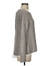 White House Black Market Metallic Silver Pullover Sweater Size S - photo 4