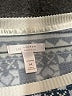 LC Lauren Conrad Print White Pullover Sweater Size M - photo 7