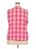 Basic Editions 100% Cotton Pink Sleeveless Blouse Size XXL - photo 2