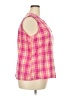 Basic Editions 100% Cotton Pink Sleeveless Blouse Size XXL - photo 4