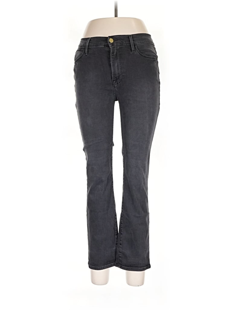 Pre-owned Frame Jeans In Gray