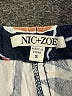 Nic + Zoe Print Silver Casual Pants Size S - photo 7