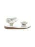 Marc Fisher Ivory Silver Sandals Size 6 - 7 Kids - photo 1