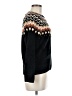 Alfred Dunner Chevron-herringbone Black Pullover Sweater Size M (petite) - photo 4