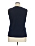 Diana Belle Blue Sleeveless Blouse Size XL - photo 2