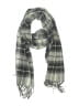 Unbranded Plaid Gray Scarf One size - photo 1