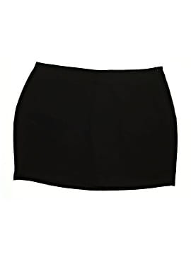 Christin Dior - Pochette froncée en fux dim mrron vec pompon en