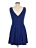 TOBI Solid Blue Cocktail Dress Size M - photo 2