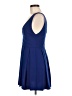 TOBI Solid Blue Cocktail Dress Size M - photo 5