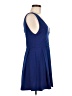 TOBI Solid Blue Cocktail Dress Size M - photo 4