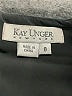 Kay Unger Solid Black Formal Skirt Size 8 - photo 4