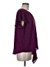 West Kei 100% Polyester Purple Short Sleeve Blouse Size M - photo 4