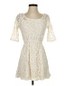 Unbranded Ivory Cocktail Dress Size S (estimated) - photo 1