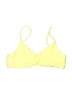 LA Hearts Yellow Swimsuit Top Size M - photo 1
