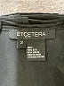 Etcetera 100% Silk Black Sleeveless Silk Top Size 2 - photo 7
