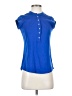 Calvin Klein Blue Short Sleeve Top Size XS - photo 1