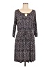 Perseption Concept Chevron-herringbone Blue Casual Dress Size M (petite) - photo 1