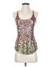 Express Silver Sleeveless Top Size XS - photo 1