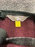 Rumi + Ryder Color Block Burgundy Pullover Sweater Size 6 - 7 - photo 3