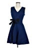 Thakoon Blue Cocktail Dress Size 6 - photo 1