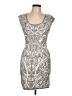 RVN Paisley Silver Cocktail Dress Size L - photo 1