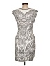 RVN Paisley Silver Cocktail Dress Size L - photo 2